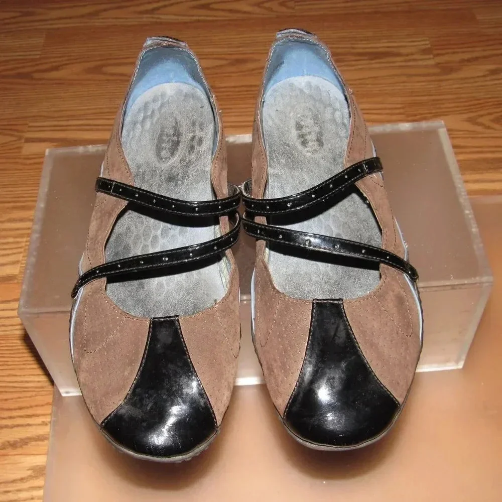 PR!VO Brown Women’s Ballet Flats Shoes Size 11M Privo
